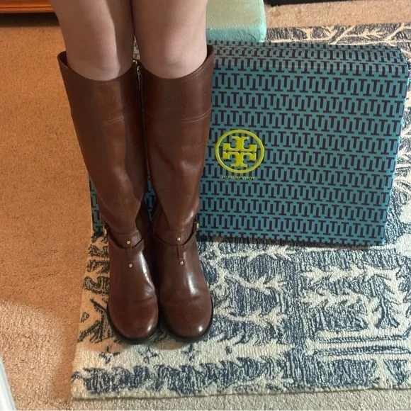Tory Burch Brita Riding Boot - Picture 4 of 13